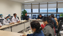 院党委书记张德祥带队到胸心外科调研工作