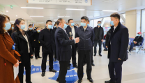 省医保局局长吴琦来院调研医保服务工作