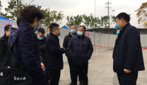 市卫健委来院督查疫情防控风险排查落实情况