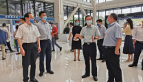 我省卫健委副主任徐斌一行来院参观