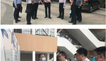 市卫健委主任谢强来院调研医院搬迁及三甲创建工作