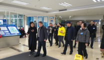 区卫计局领导带队来院开展节前安全生产专项检查