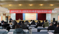 我院召开2018年度干部述责述廉大会