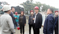 温江区委副书记、区长马烈红调研温江区人民医院搬迁项目