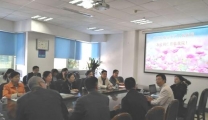 金牛区人民医院来我院学习评审工作经验