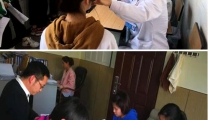服务全区应届高考区医院体检车开进校园
