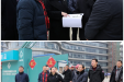 邹华副区长到我院新院区项目工地现场办公