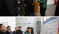 区卫计局局长袁晓玲带队来院开展节前安全检查