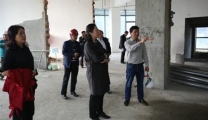 副区长邹华调研督导我院新院区工程推进工作