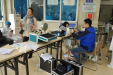 成都市计量院专家到院进行医用设备计量校验