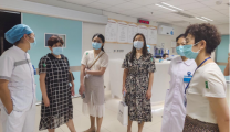 我院迎接市感控中心专家现场指导