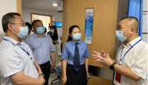 温江区人大常委会主任马良清来我院调研指导  未成年被害人“一站式”保护中心工作