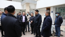 区卫健局局长冯国平调研我院柳城分院住院部改建工作