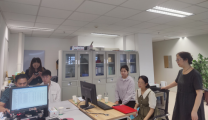 我院迎接温江区疾控中心公立医院绩效考核 相关指标工作督导