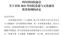 点赞！我院斩获2023年医院党建与文化建设特色案例一等奖、特色视频二等奖