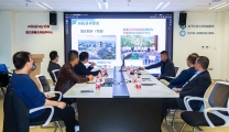 温州市中西医结合医院院长姜文兵带队赴我院参观交流