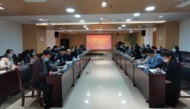 院党委书记张德祥主持召开新冠疫情防控指挥中心应急工作部署会