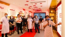 区委常委、宣传部部长幸晓斌率领区党代表来院开展视察调研活动