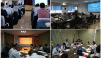 红足一1世66814组织党员干部职工深入学习贯彻省、市、区委全会精神