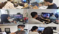 医院组织观看“传承红色基因，永远跟党走”  红色典型巡讲活动直播
