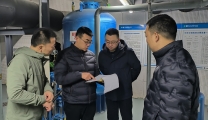 院党委书记章志军春节前带队开展安全生产检查